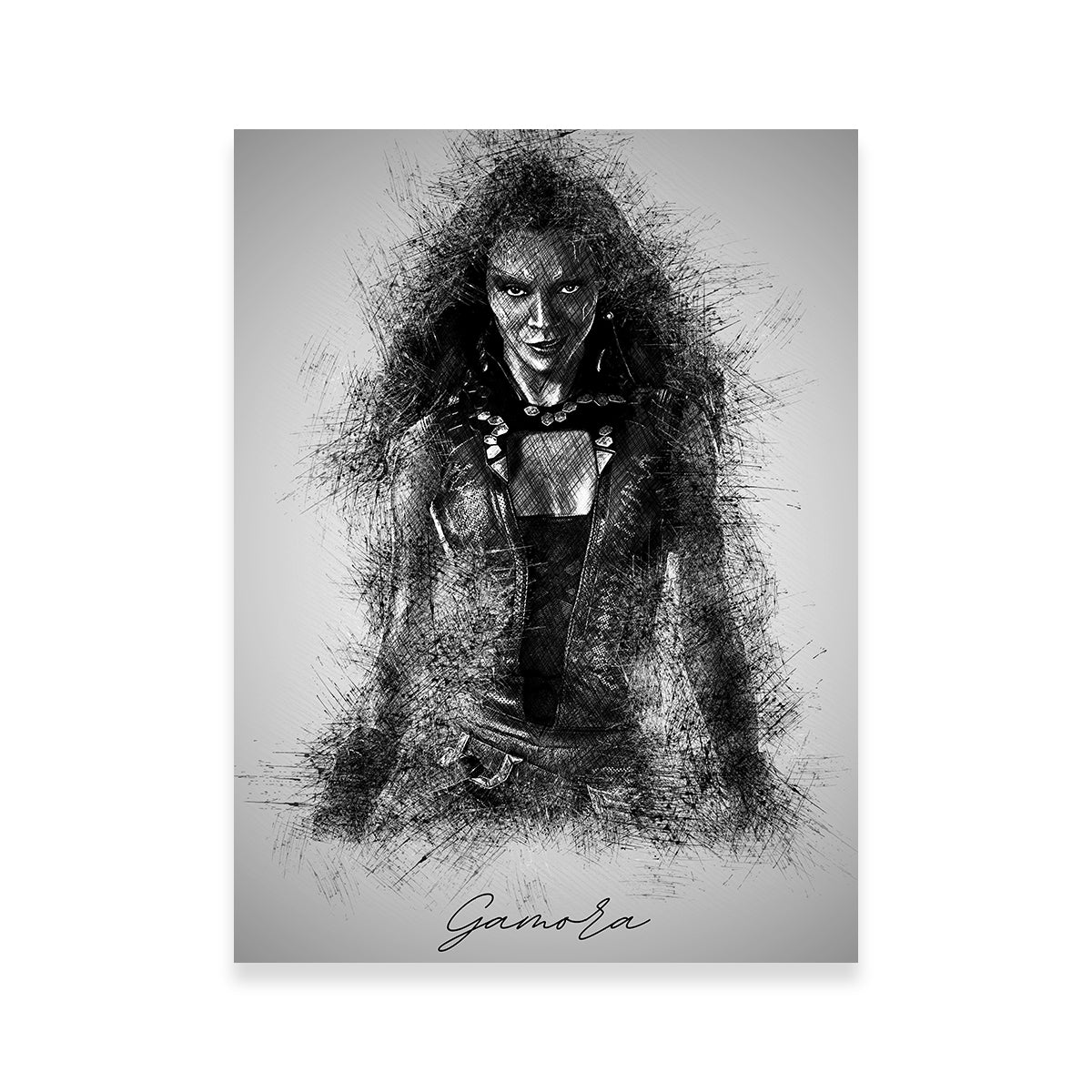 Stunning Gamora Wall Art by Albi Art