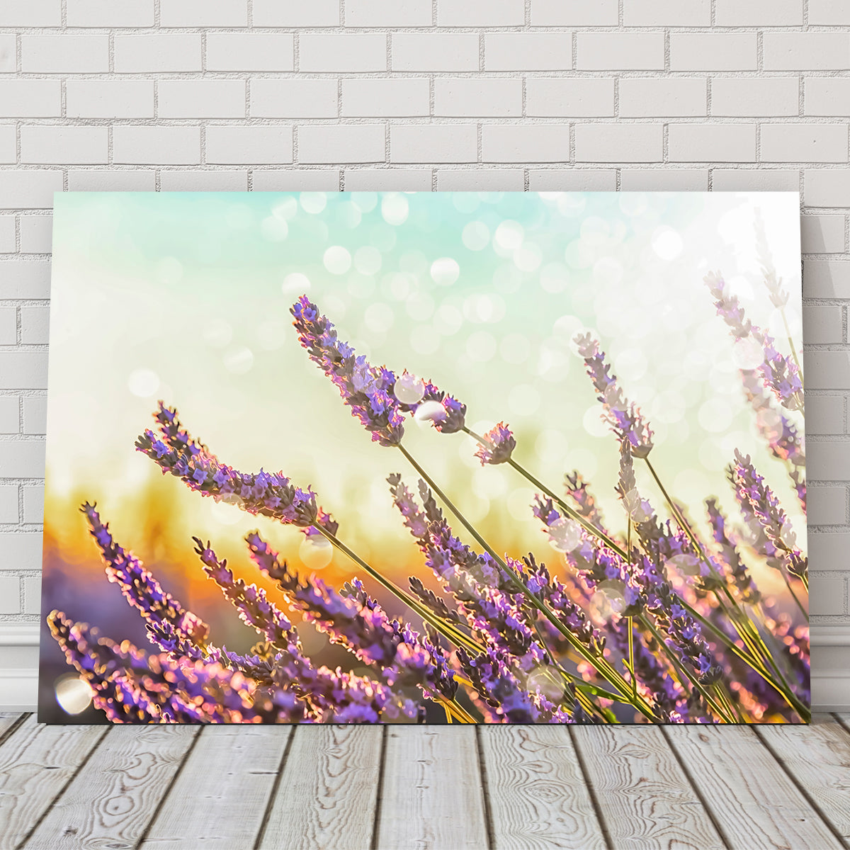 Gorgeous Sparkling Lavender Wall Art by Manjik Pictures