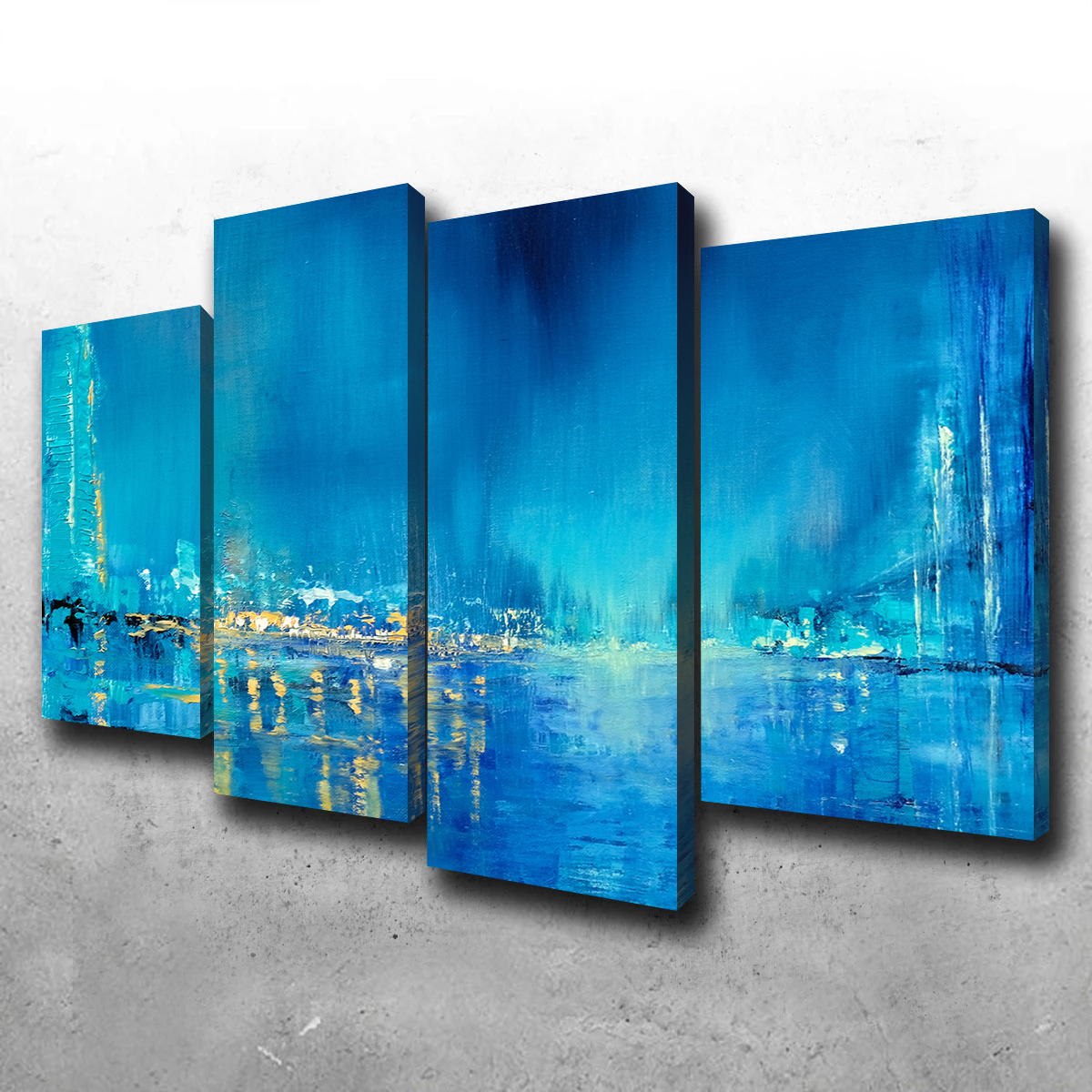 Exquisite Seagulls Over the Bridges Wall Art by Annette Schmucker