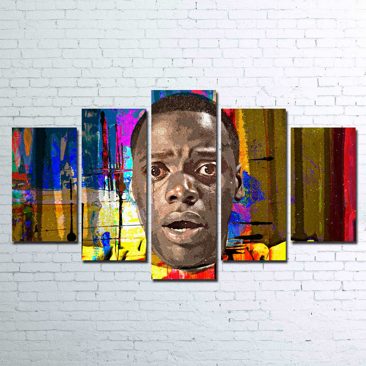 Stunning Abstract Get Out Wall Art for Home Decor