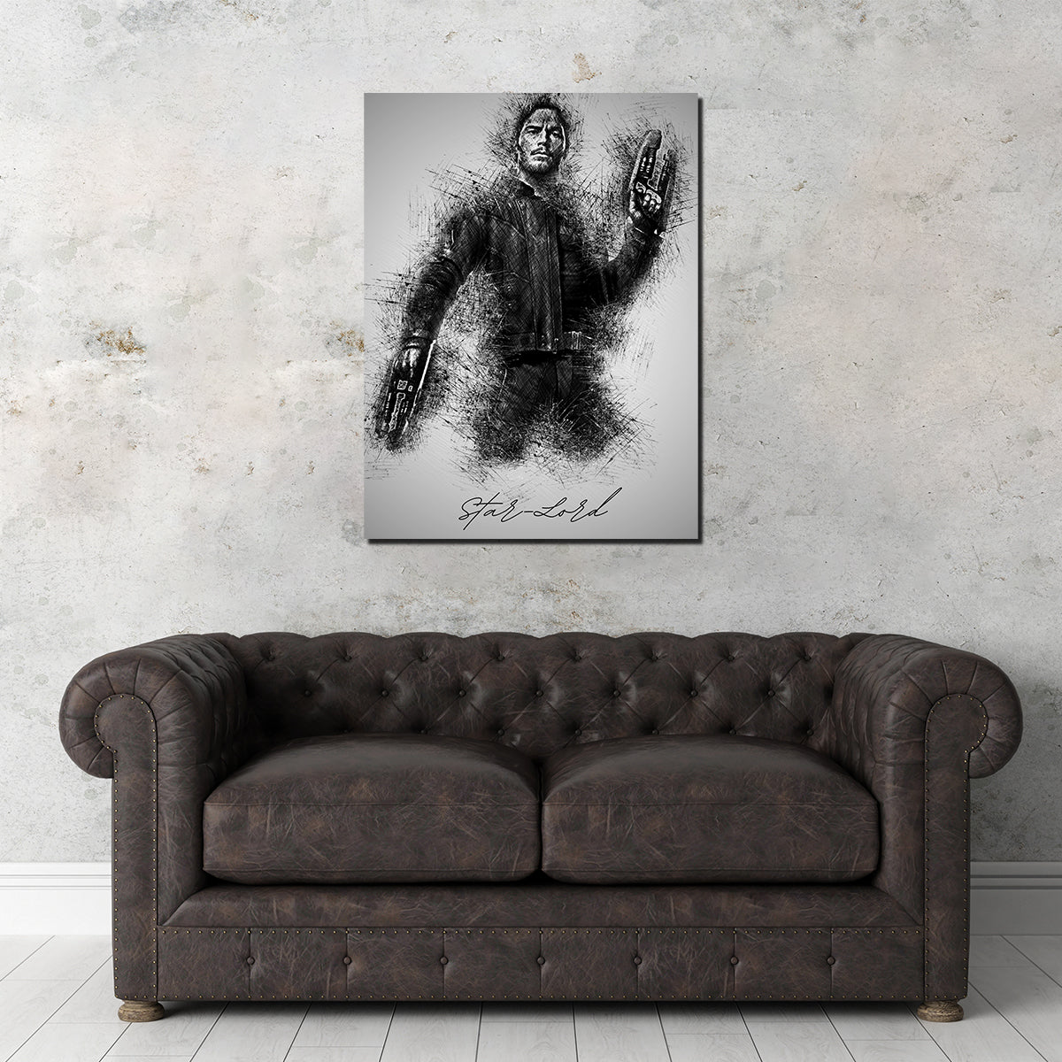 Stunning Star-Lord Wall Art for a Galactic Decor