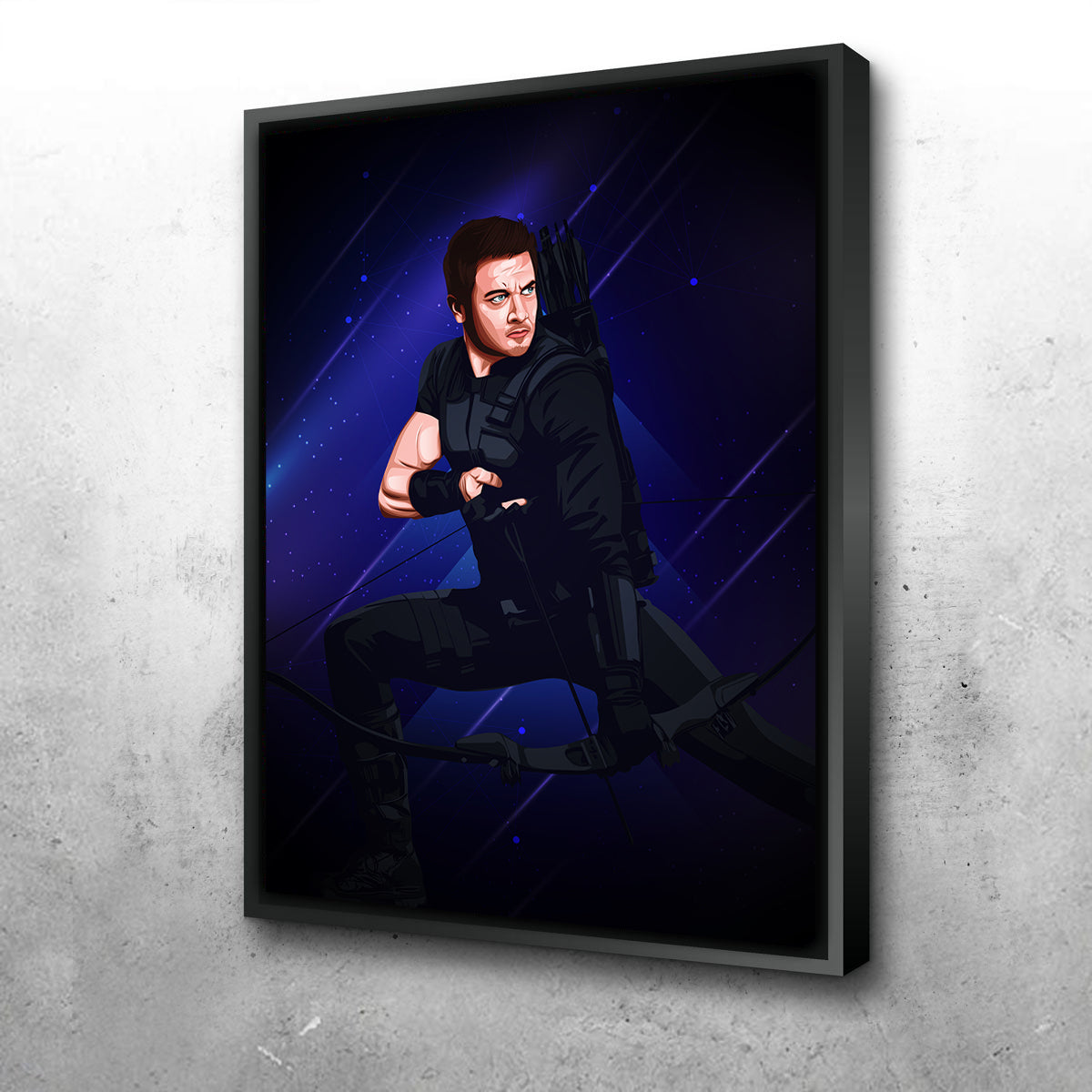 Stunning Hawkeye Wall Art by Ralph & Laura Design