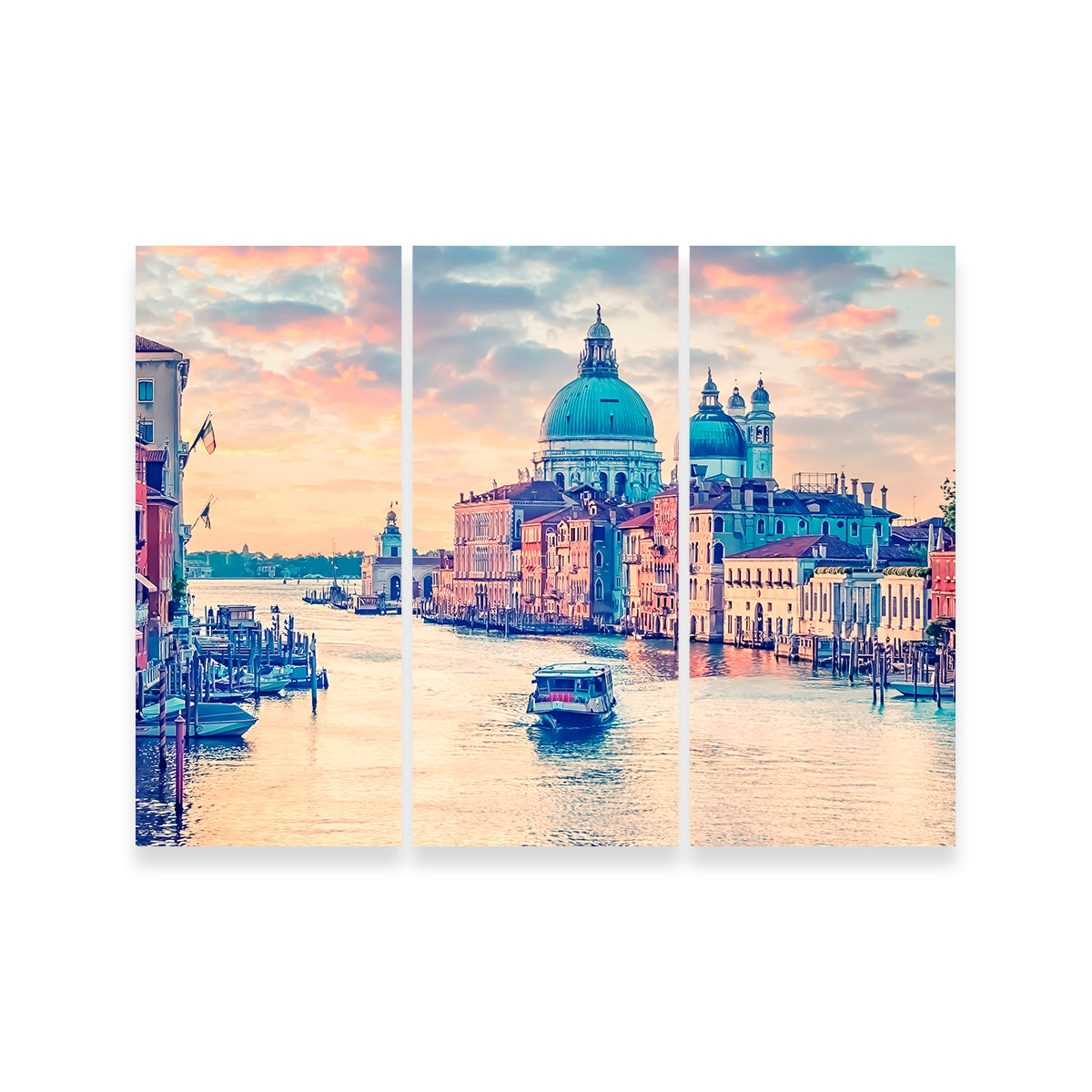 Stunning Grand Canal Sunrise Wall Art by Manjik Pictures