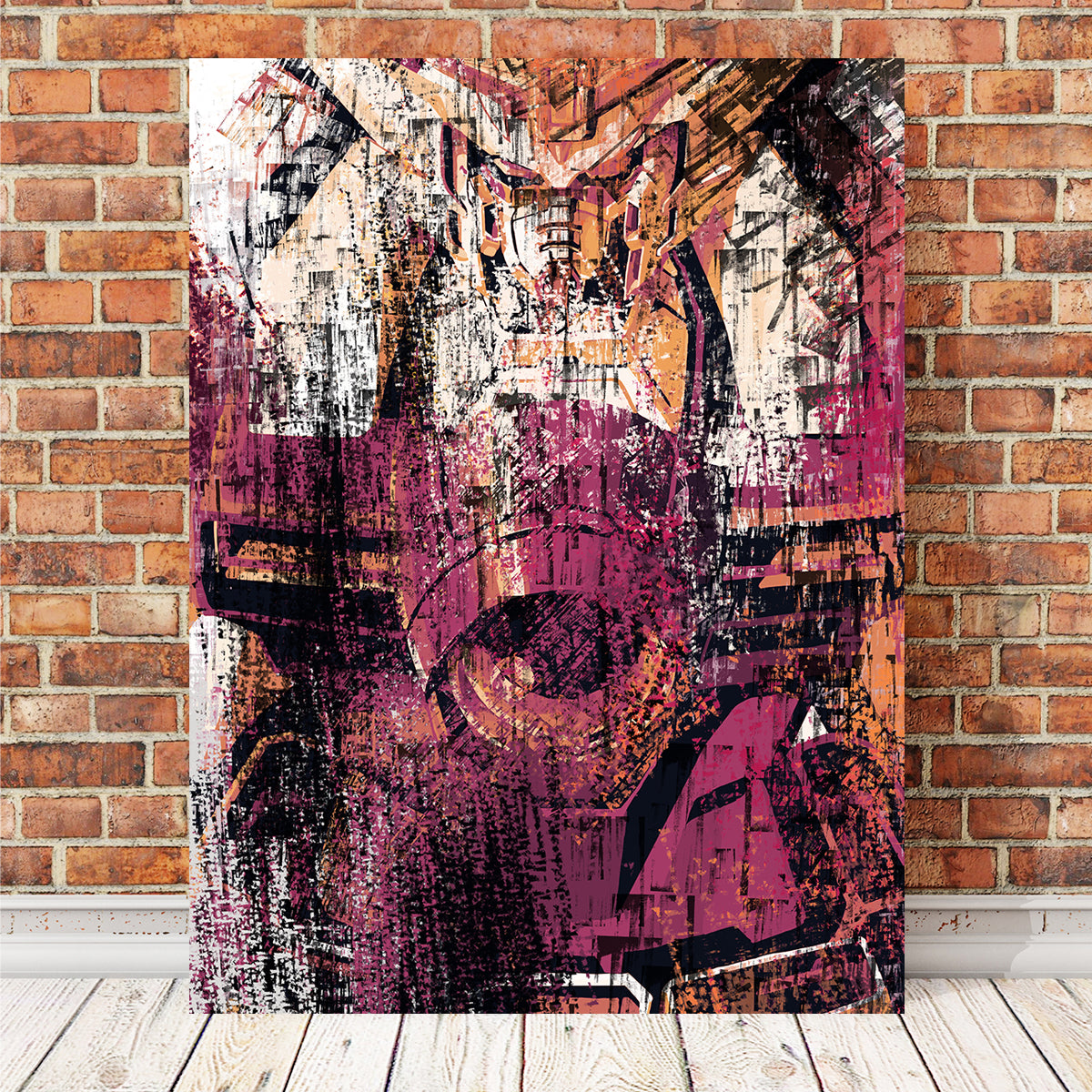 Stunning Gundam Wall Art by Andy Brackpool