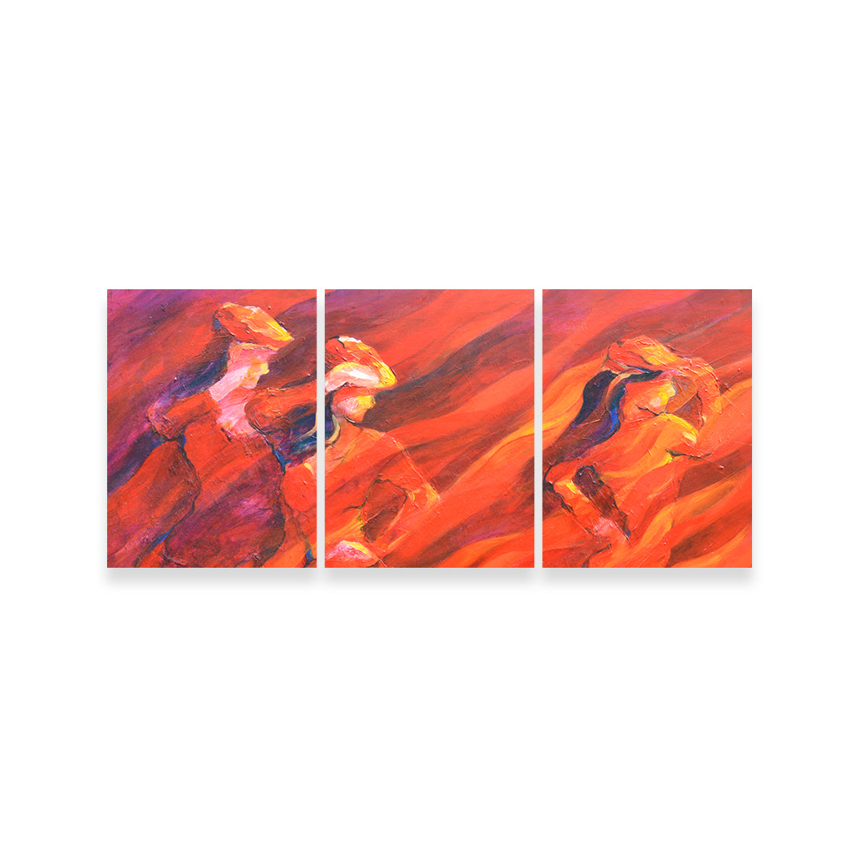 Stunning Salsa Over Charcoal Wall Art by Gerry Segismundo