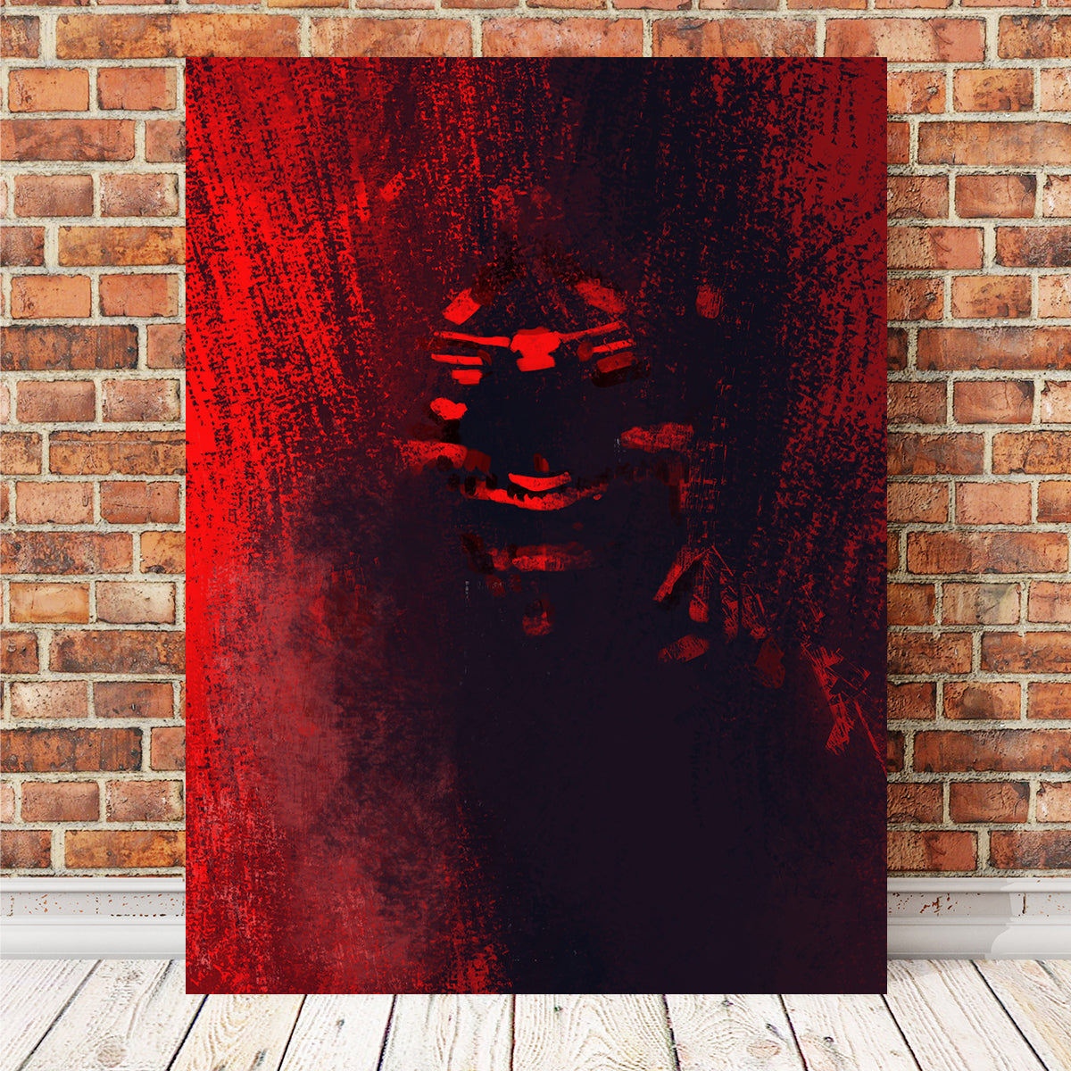 Unique Devil Wall Art by Andy Brackpool