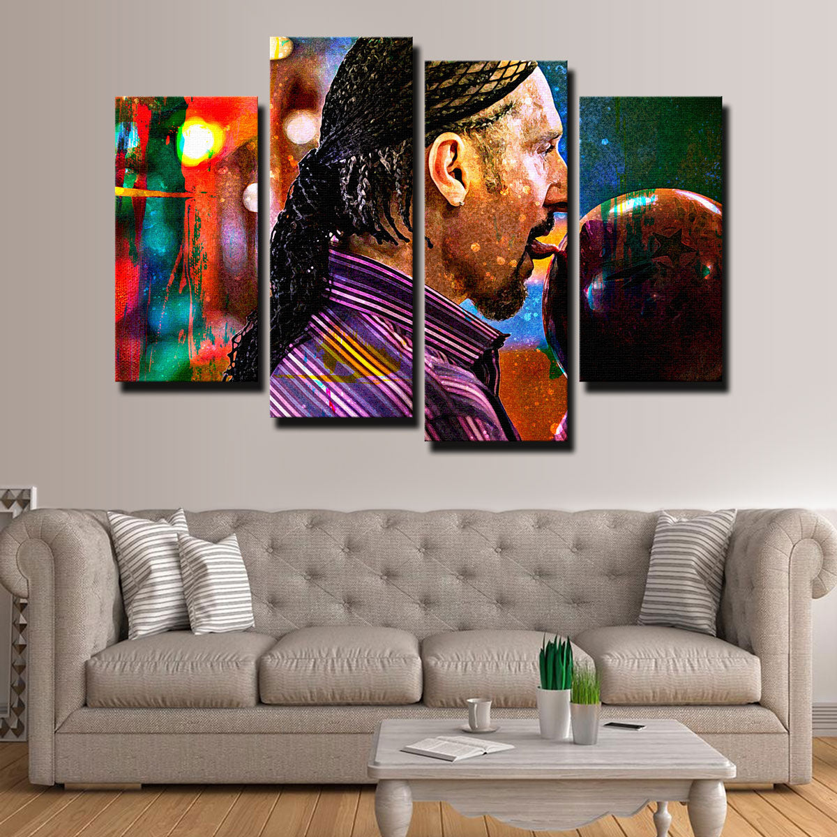 Stunning Quintana Wall Art - Handmade with Museum Quality Canvas