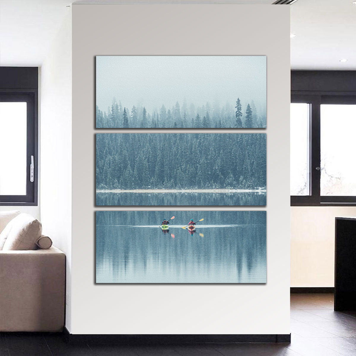 Stunning Emerald Lake Wall Art by Mike Cotton