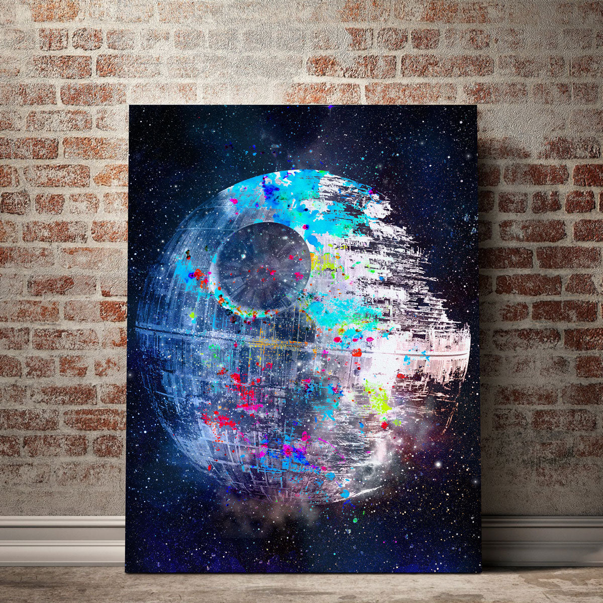 Stunning Death Star Wall Art for Cosmic Decor