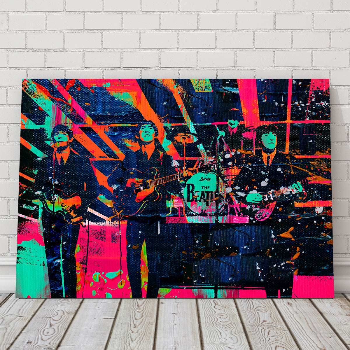 The Beatles - Iconic Ed Sullivan Wall Art by Stephen Chambers