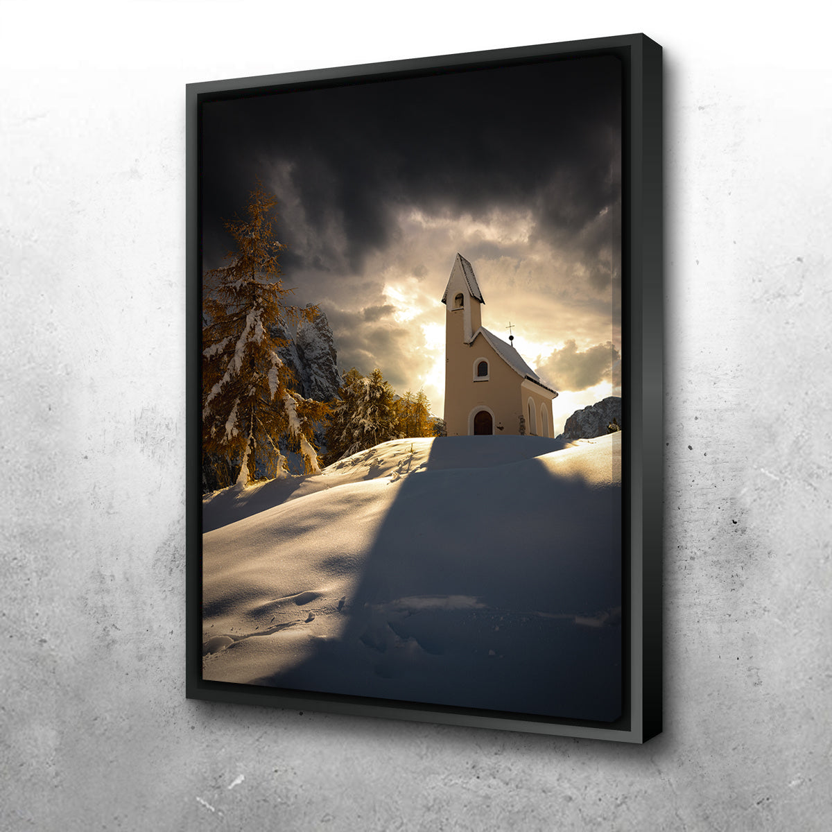Stunning Passo Gardena Wall Art by Enzo Romano