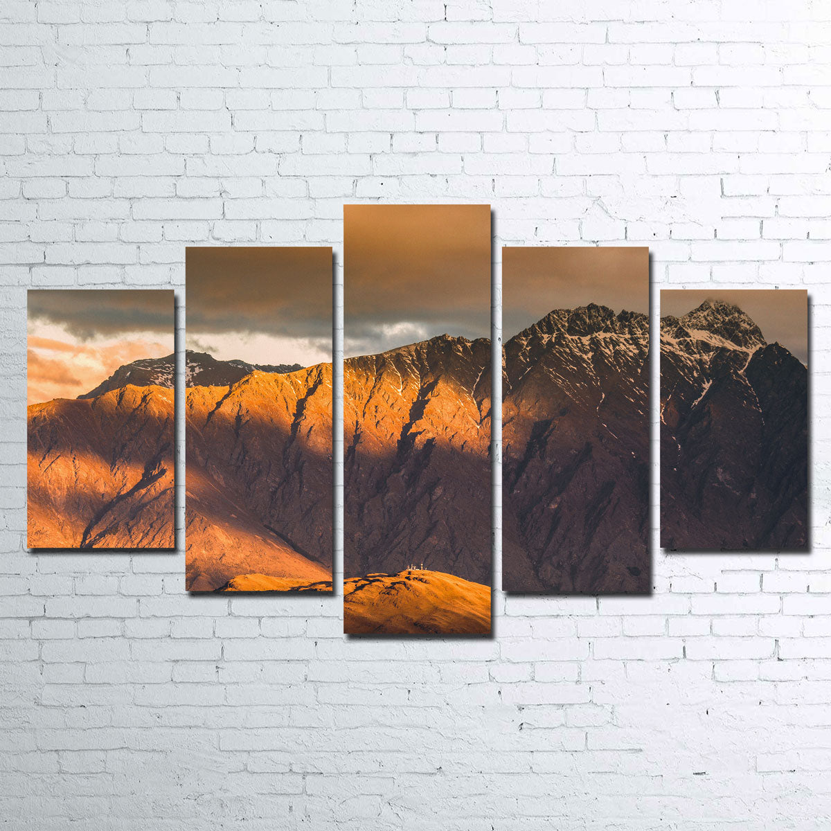 Stunning Queenstown Range Wall Art by Mike Cotton