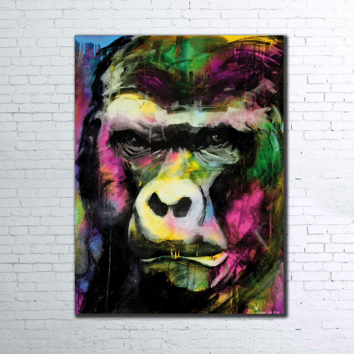 Exquisite Primate 1 Wall Art by Didier Chastan