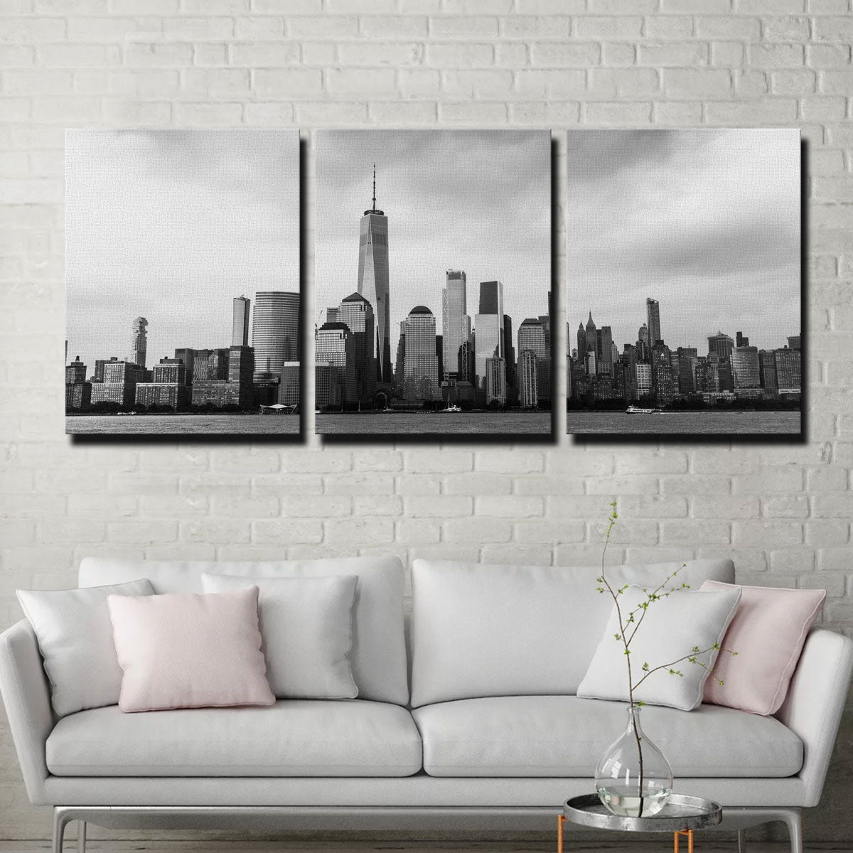 Stunning Grayscale New York Wall Art by Dennis Maida
