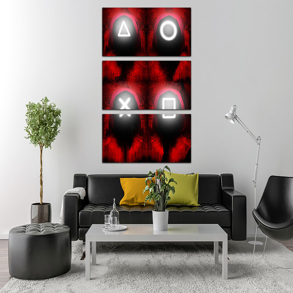 Squid Game Inspired Wall Art by Andy Brackpool