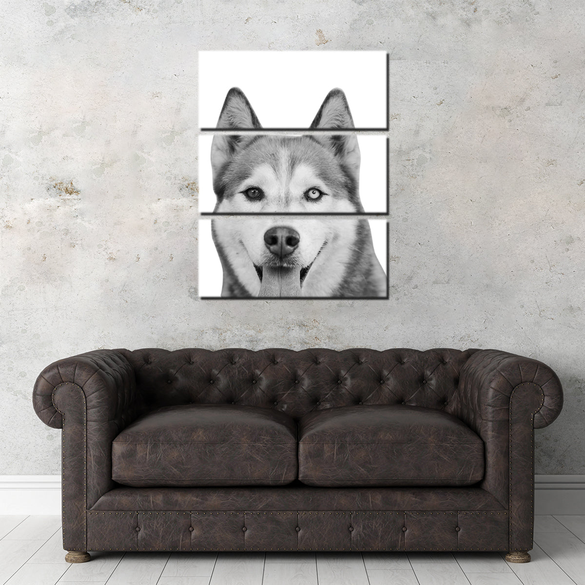 Hilarious Siberian Husky Wall Art for Unique Home Decor
