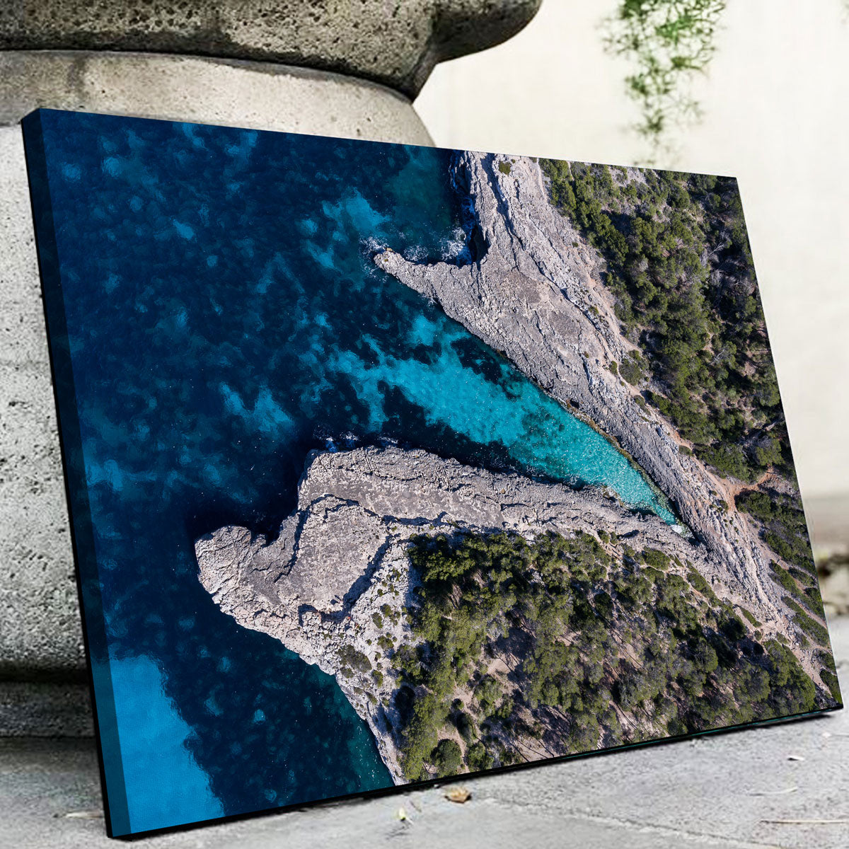 Stunning Blue and Green Wall Art by Karolis Janulis