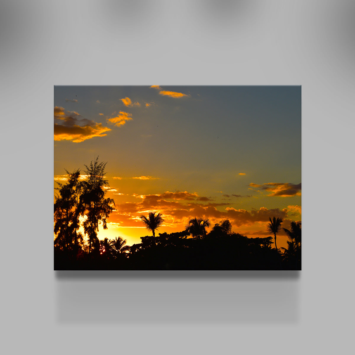 Dominican Sunset 3 Wall Art - Museum-Quality Handmade Canvas Prints