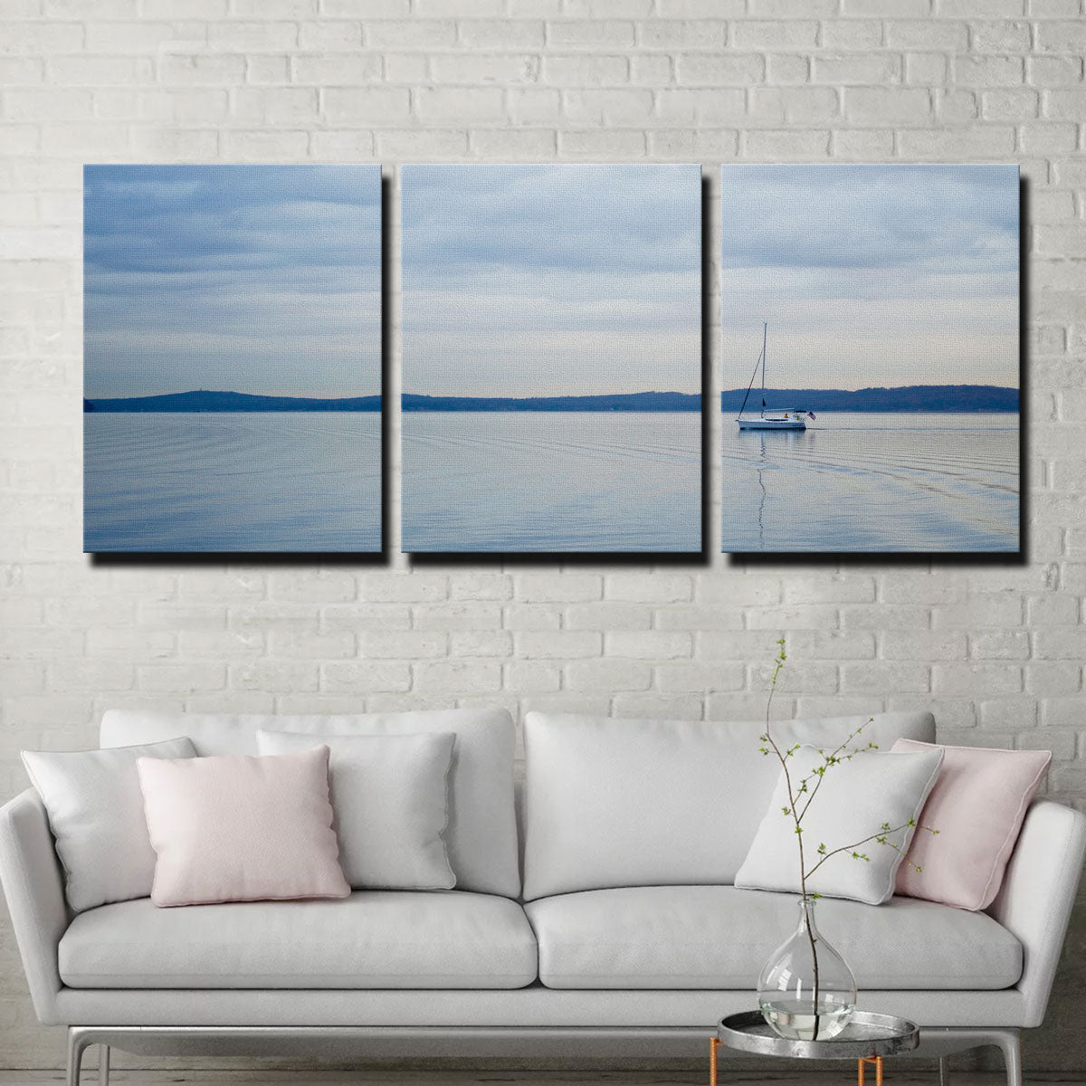 Stunning Blue Light Wall Art by Dennis Maida