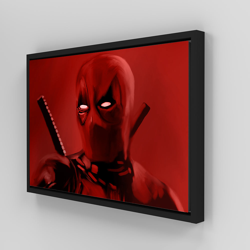 Stunning Dead In Red Wall Art by Andy Brackpool