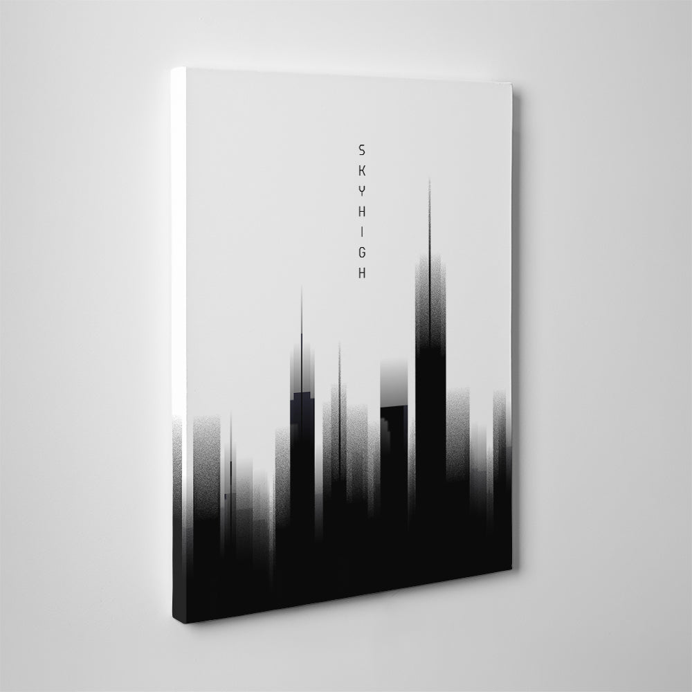 Stunning Graphic Art Sky High Wall Art by Melanie Viola