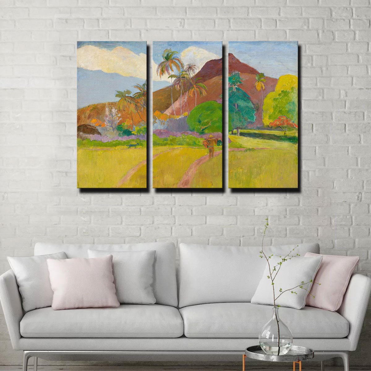 Stunning Paul Gauguin Mountain Wall Art
