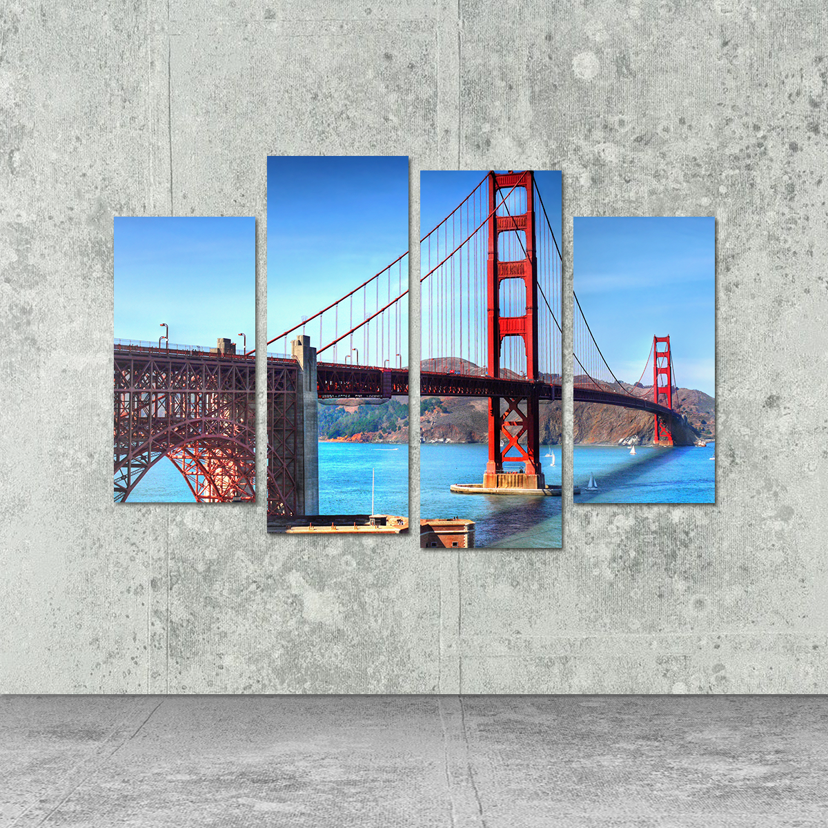 Stunning Golden Gate Bridge Wall Art for Your Home Decor