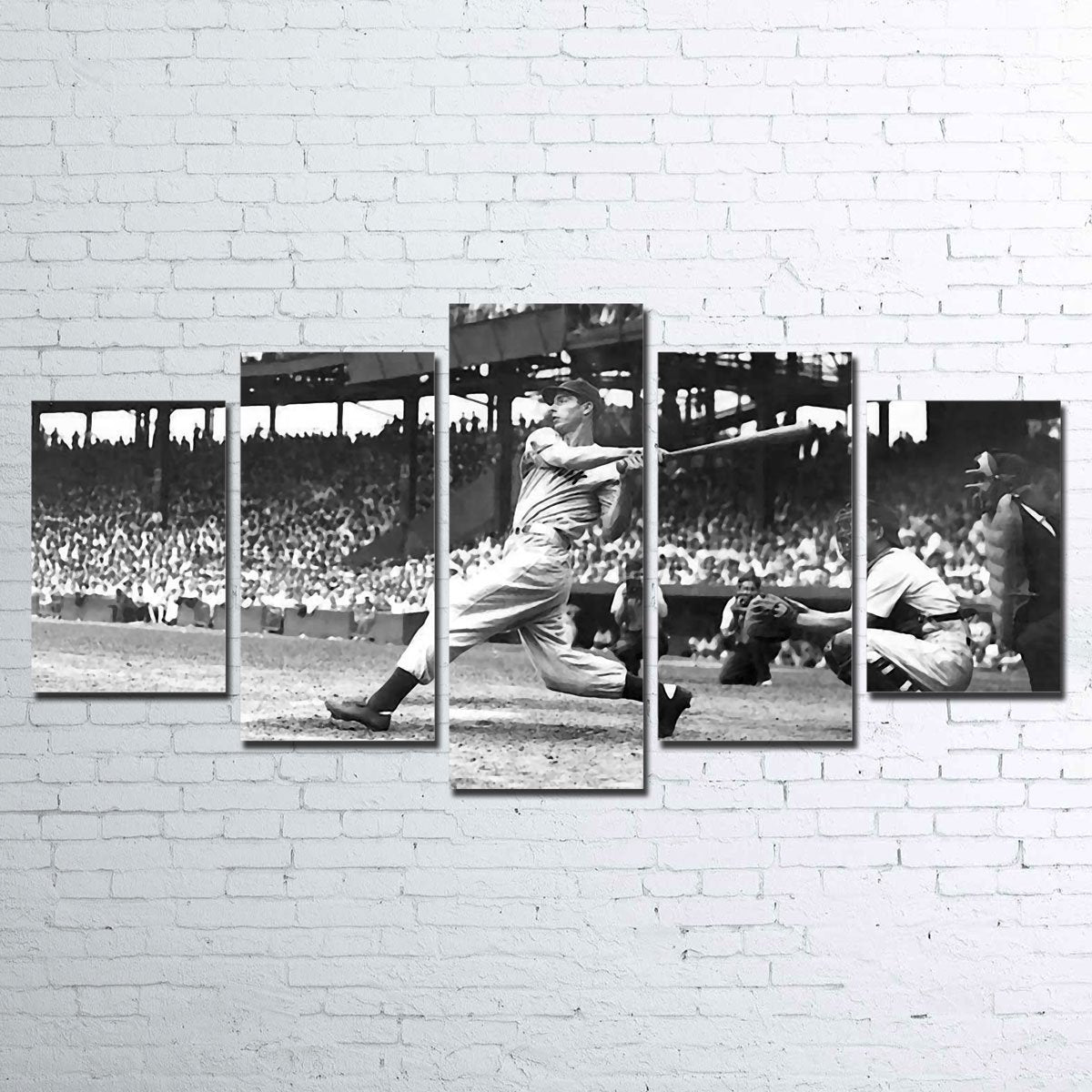 Stunning Joe Dimaggio 5 Piece Wall Art Set for Your Home Decor