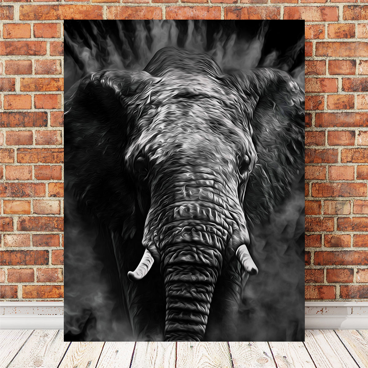 Stunning Elephant Wall Art by George Sorin