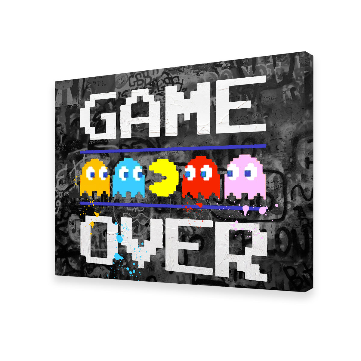 Eye - Catching Game Over Wall Art by Stephen Chambers