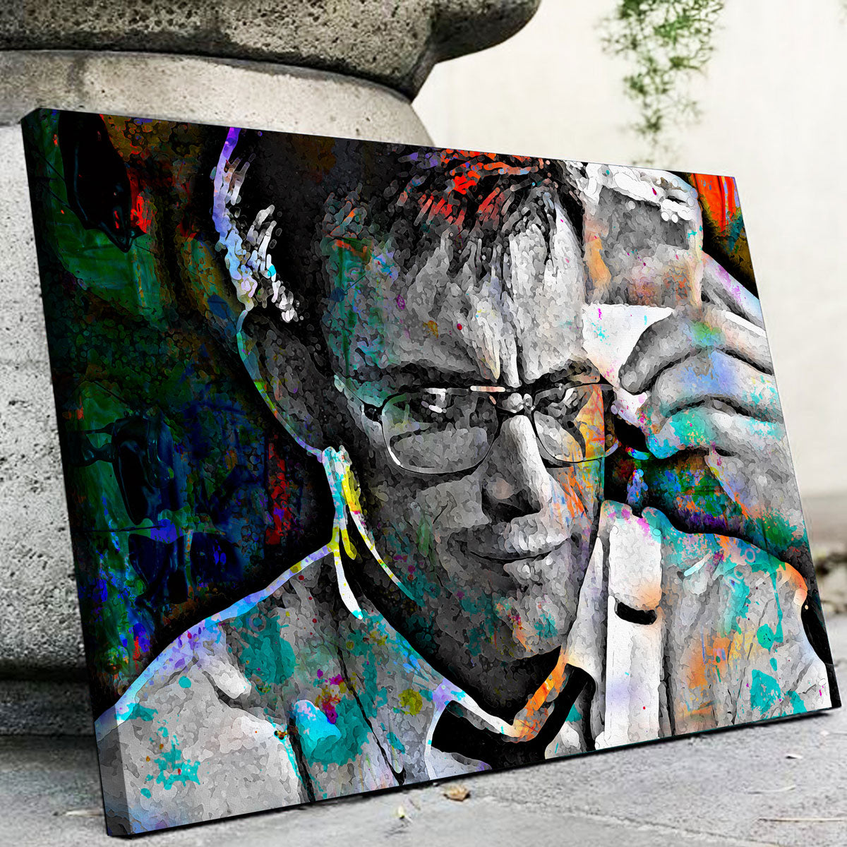 Re-Animator Wall Art - Stunning Sustainable Pine Wood Canvas