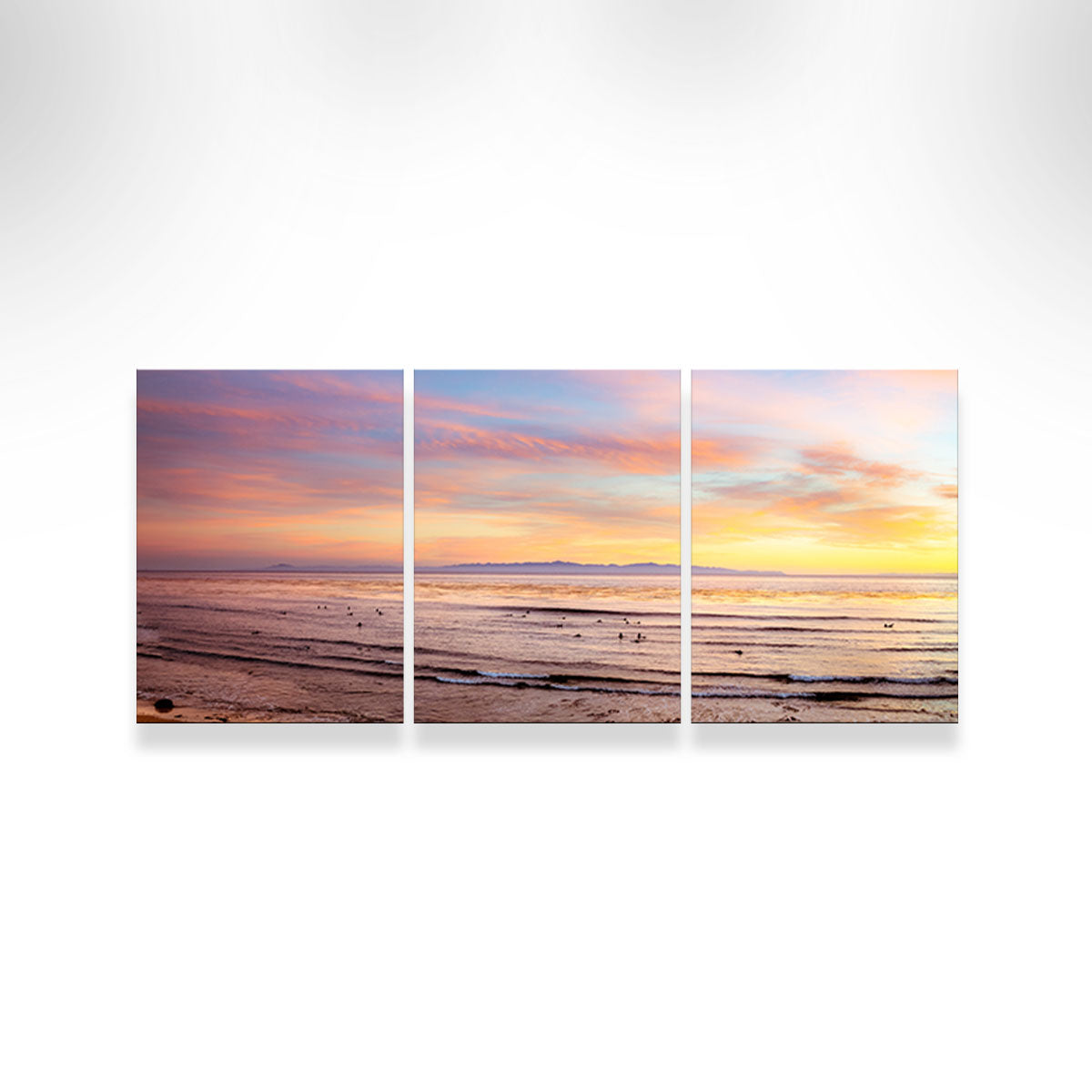 Stunning Devereux Sunset Wall Art by Kyle Sherry