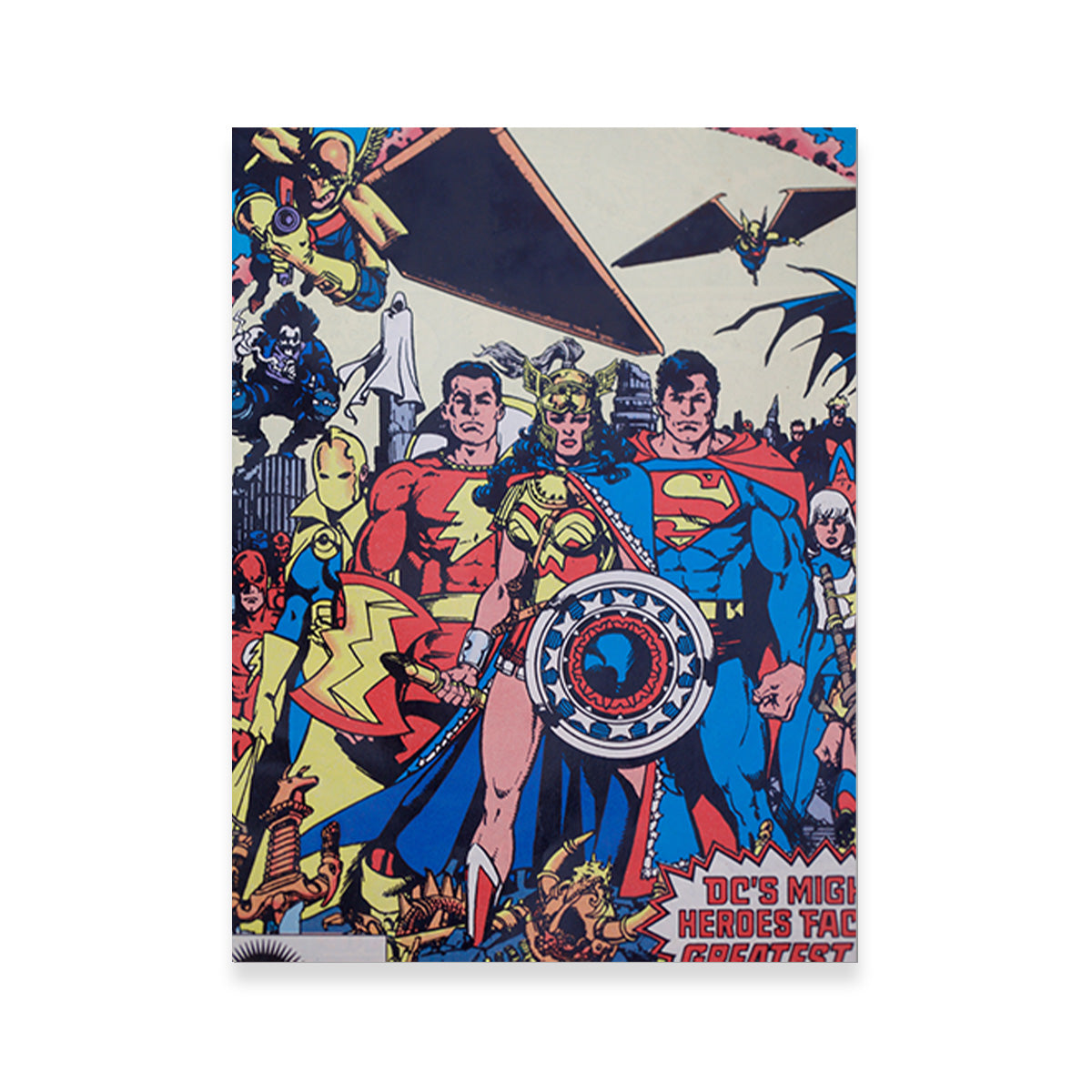Stunning DC Superhero Comic Wall Art for Your Home Decor