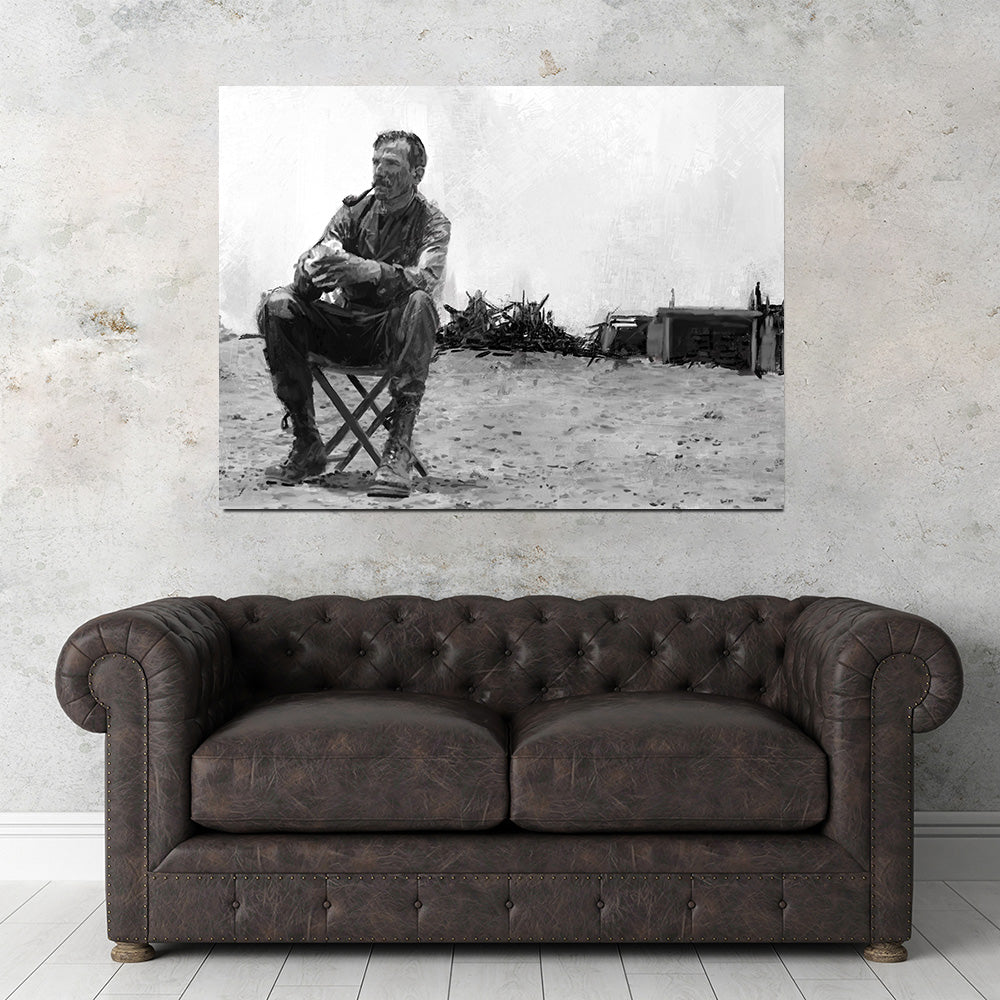 Daniel Plainview - There Will Be Blood Stunning Wall Art by Andy Brackpool