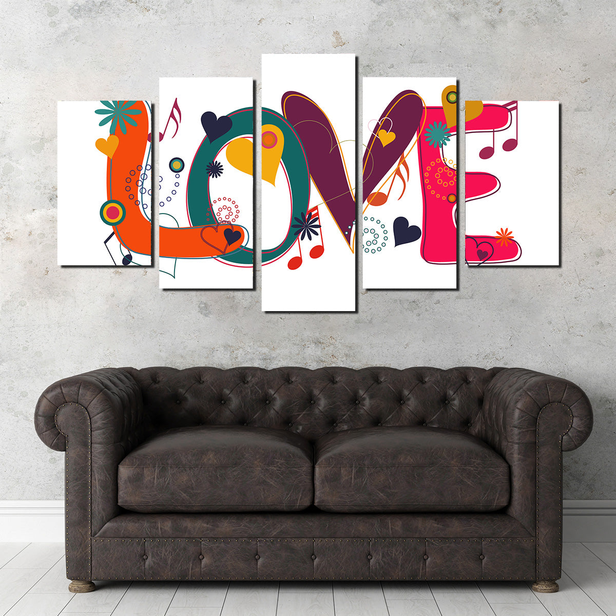 Enchanting Love and Music Wall Art for Your Home