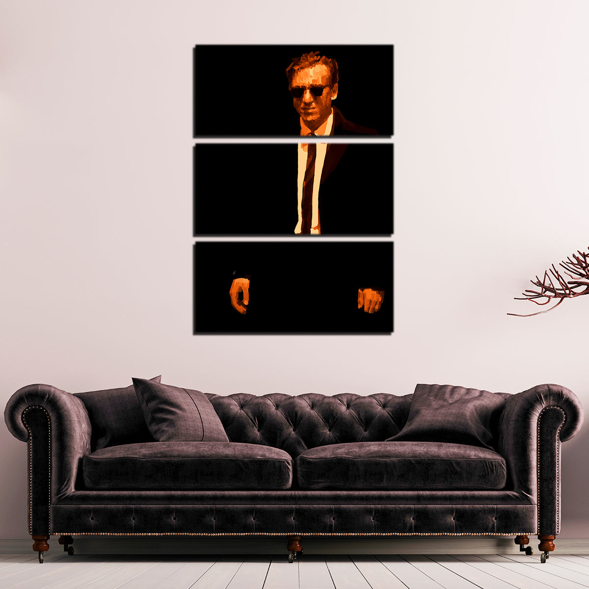 Stunning Orange Wall Art by Andy Brackpool