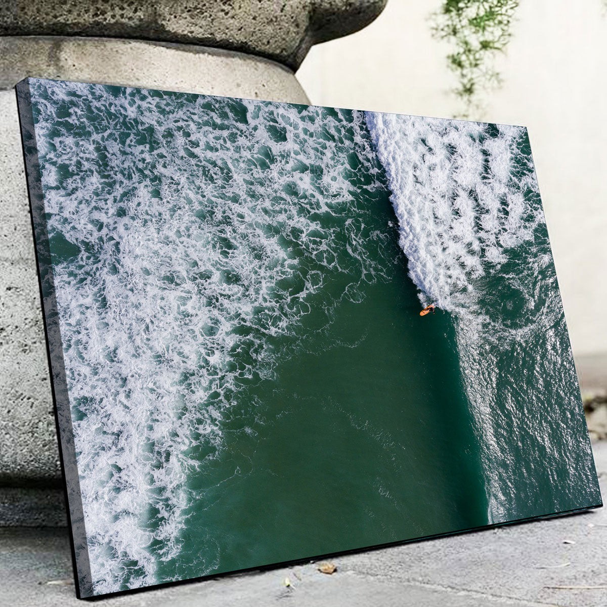 Ride The Wave Wall Art - Stunning Sustainable Canvas Print