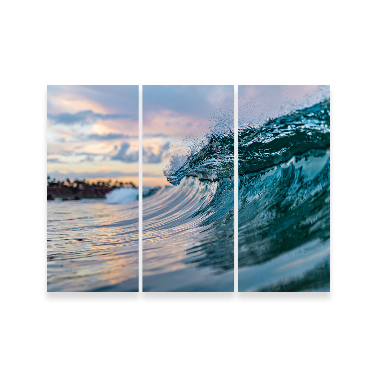 Stunning Pastel Wave Wall Art by Lucas Moore