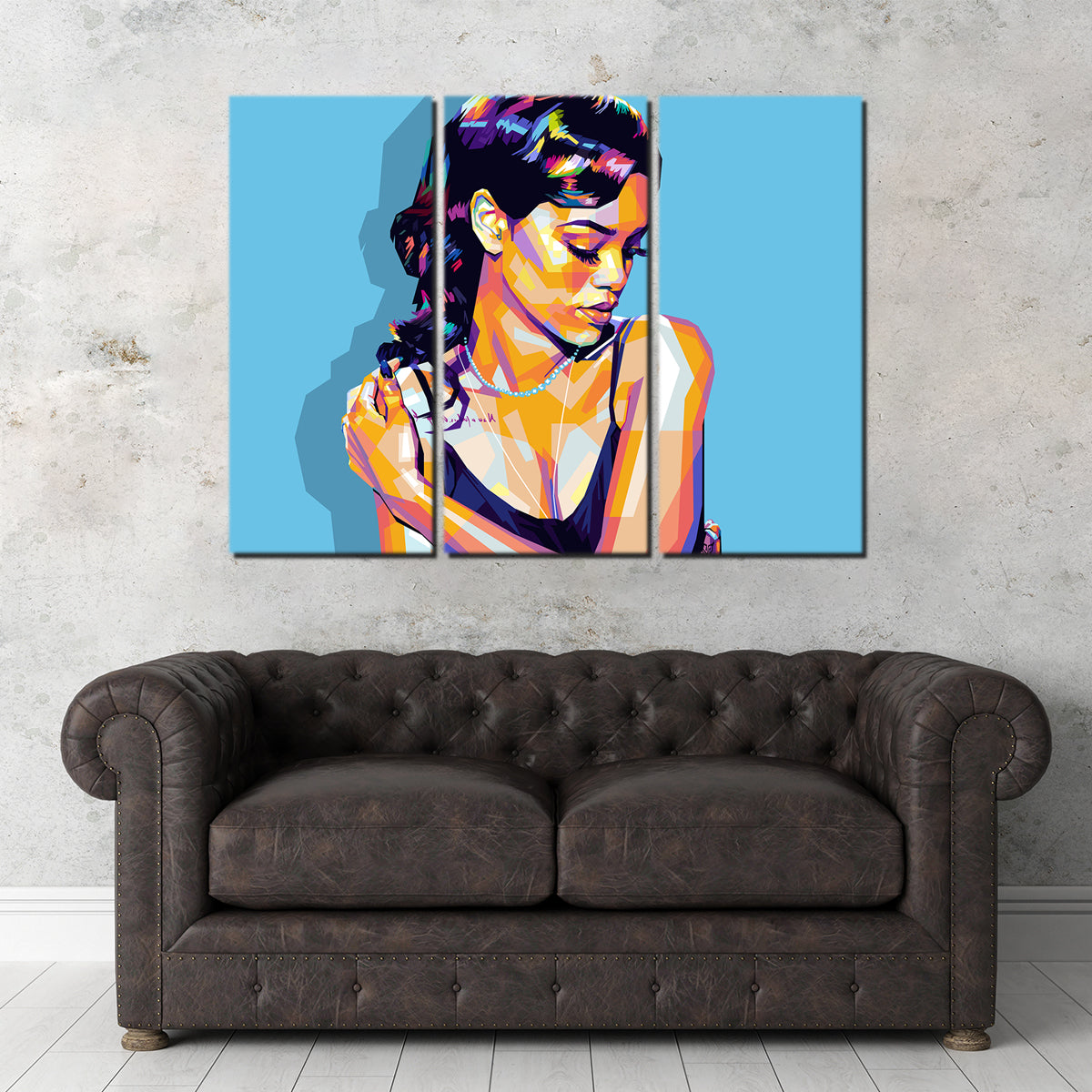 Stunning Rihanna Wall Art by Ralph & Laura Design