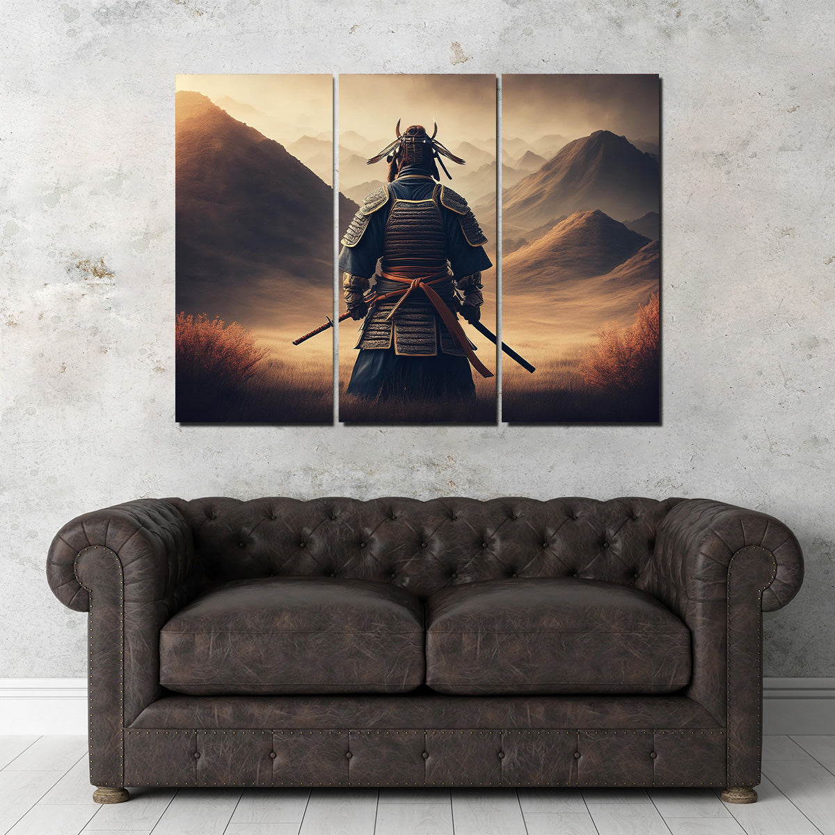 Exquisite Lone Samurai Warrior Wall Art for Stunning Home Decor