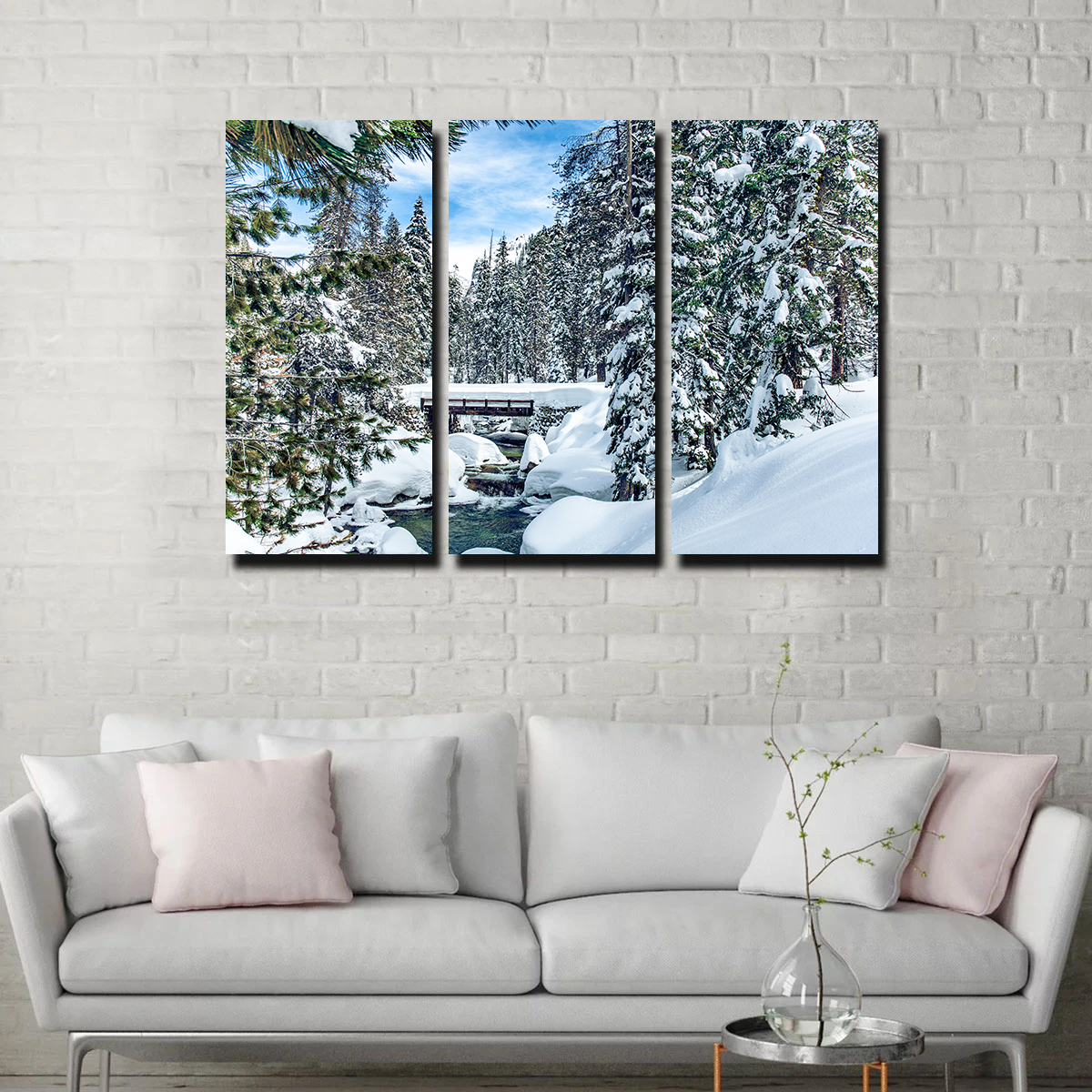 Exquisite Lodgepool Bridge Wall Art by Kyle Sherry