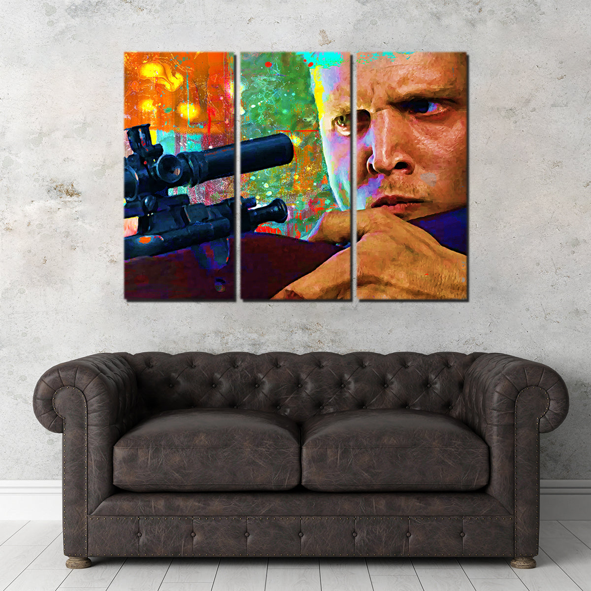 Private Jackson - Saving Private Ryan Stunning Wall Art for Movie Fans