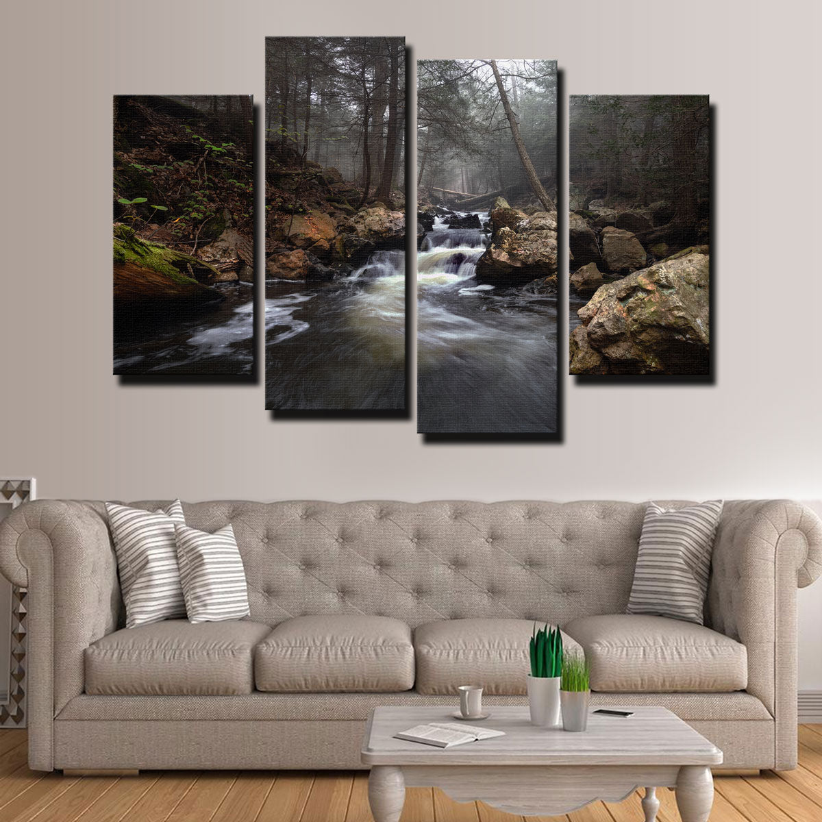 The Beginning Wall Art - Stunning Handmade Canvas by Shaun Mayer