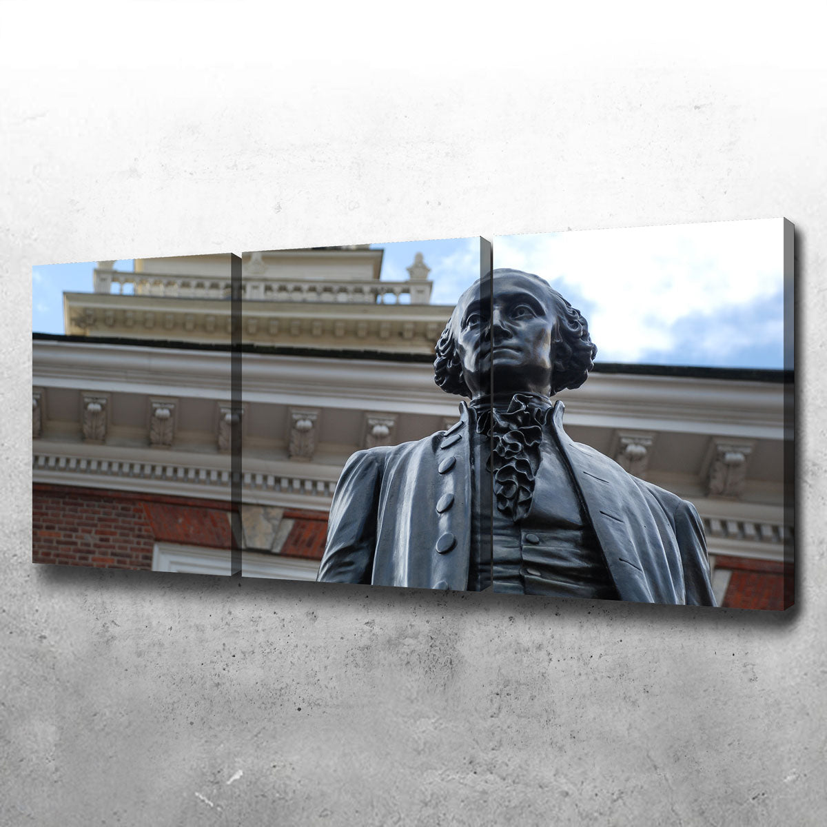 Exquisite George Washington Independence Hall Wall Art for Your Home Decor