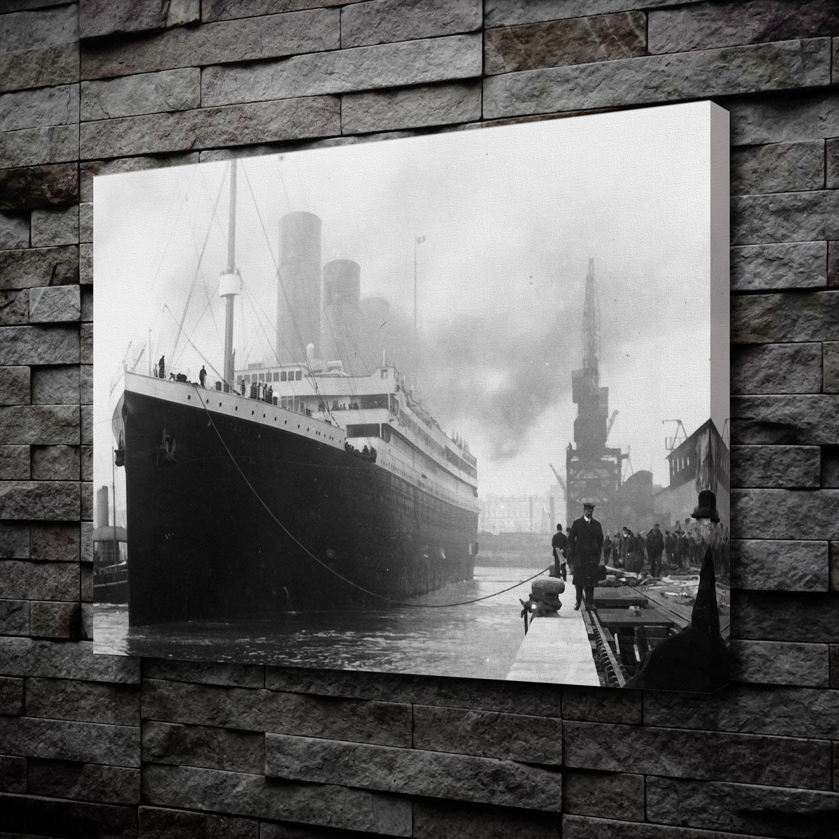 Exquisite RMS Titanic Wall Art - Museum-Quality Canvas Print