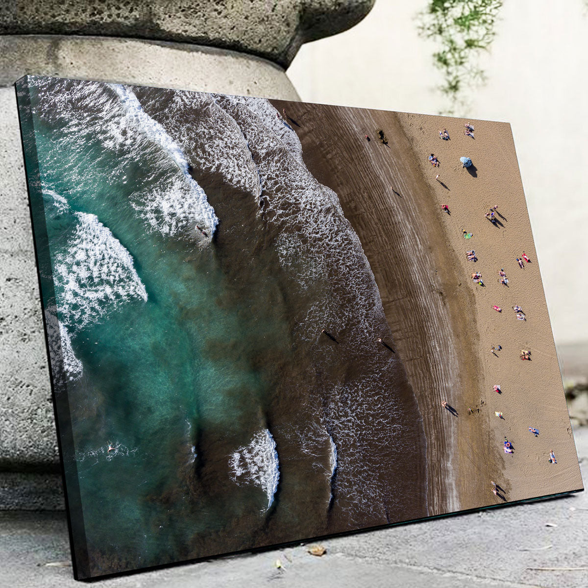 Stunning Day at the Beach Wall Art by Karolis Janulis