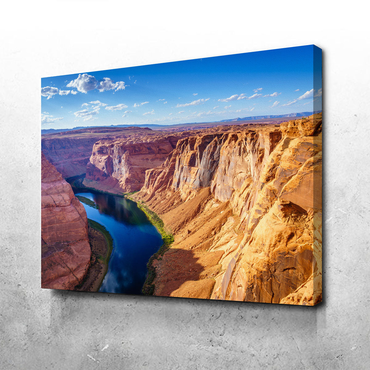 Stunning Grand Canyon with Colorado River Wall Art - Museum Quality