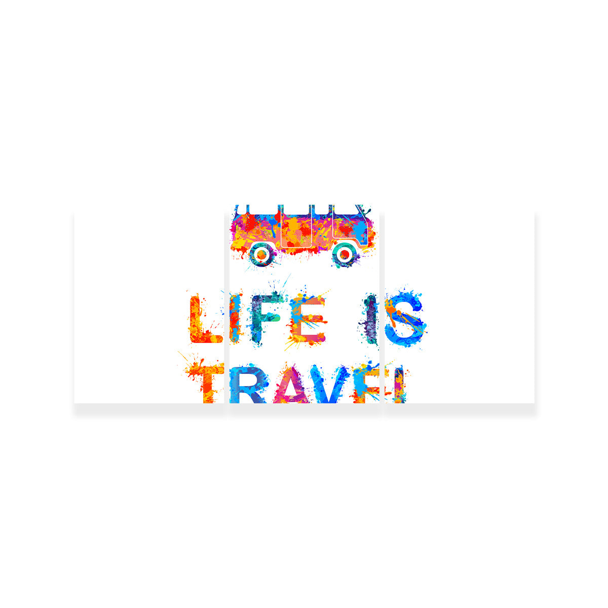 Exquisite Life is Travel Wall Art for Stunning Home Decor