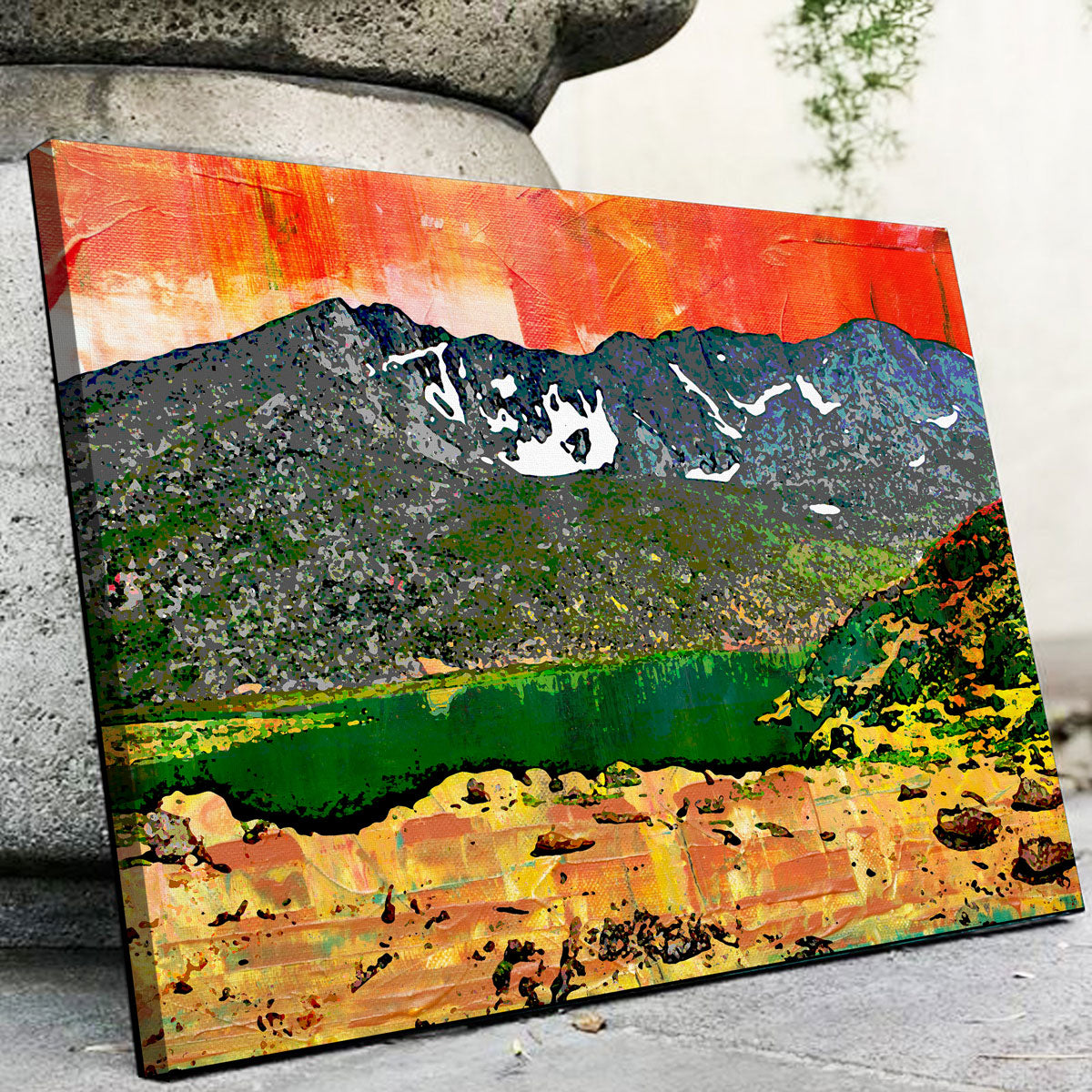 Stunning Abstract Evans Wall Art for Striking Home Decor