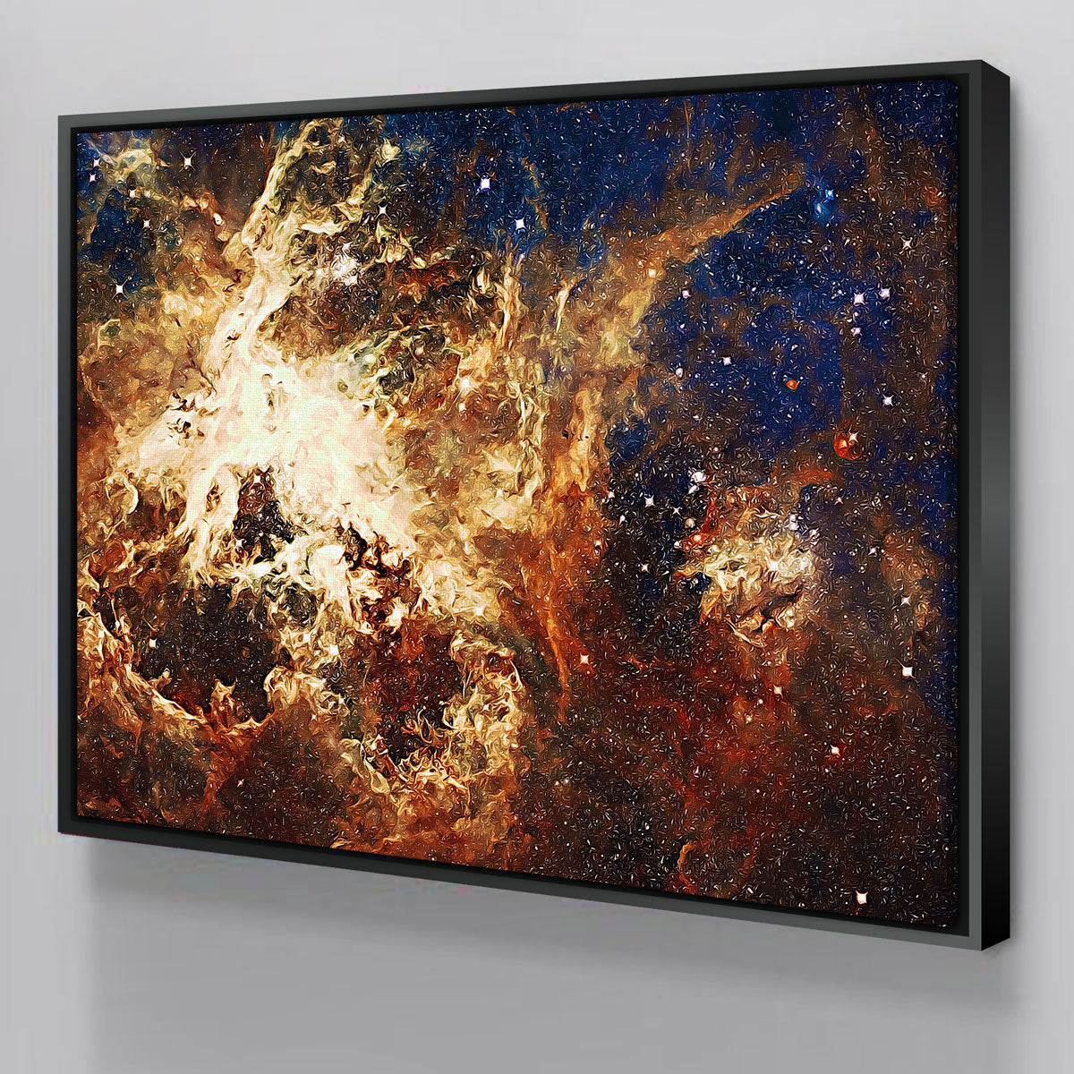 Enchanting Embers Of Stars Wall Art by Denise Dundon